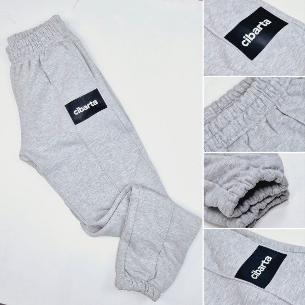 Producto - Pantalón Mujer Cibarta Modelo 1983 Gris algodon Frisado