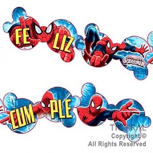 Producto - BANDERIN SPIDERMAN