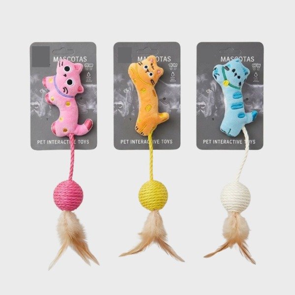Producto - PELUCHE PARA GATO CON COLITA