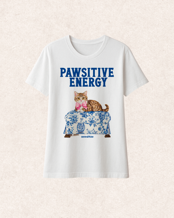 Producto - Remera Pawsitive energy