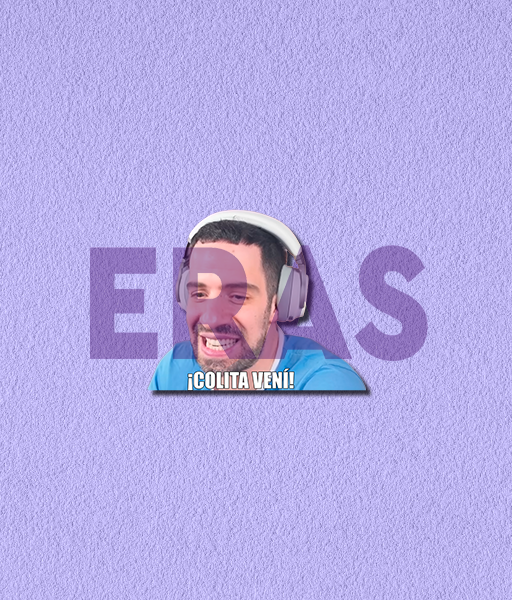 Producto - STICKERS UV - MARTÍN CIRIO - COLITA VENÍ