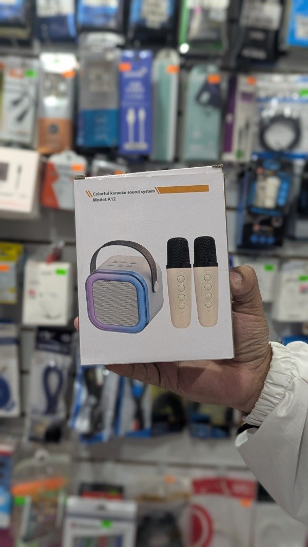 Producto - Parlante con 2 micrófonos