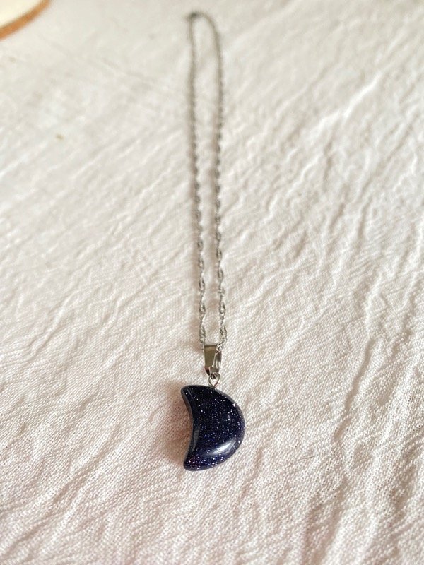 Producto - Collar Luna de Lluvia de estrellas