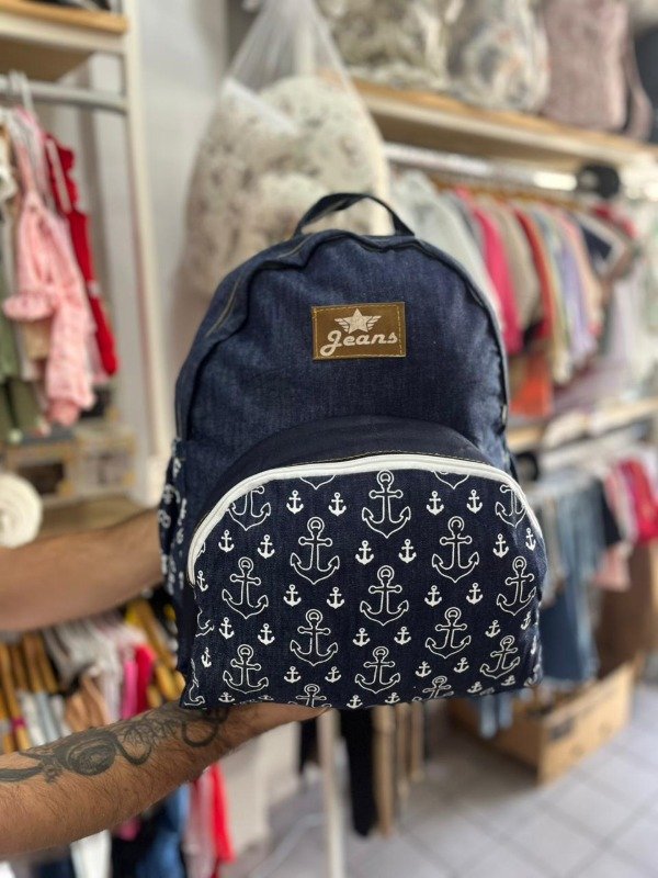 Producto - Mochila Maternal de Jean