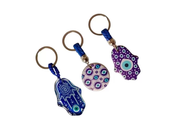 Producto - LLAVERO OJO TURCO TRENZA VS MODELOS