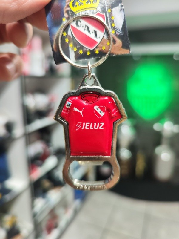 Producto - Llavero Independiente camiseta destapador