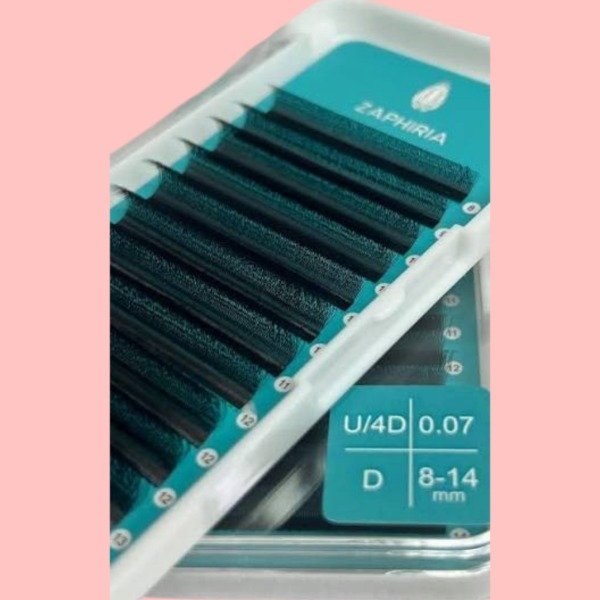 Producto - Extensión 4D "U" 0.07 Mix (8-14 mm) Zaphiria - 0