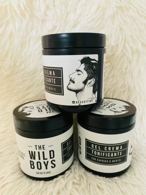 Producto - SEXITIVE CREMA VIGORIZANTE MASCULINO - THE WILD BOYS CON PAPRIKA Y MENTOL WB02 - 3