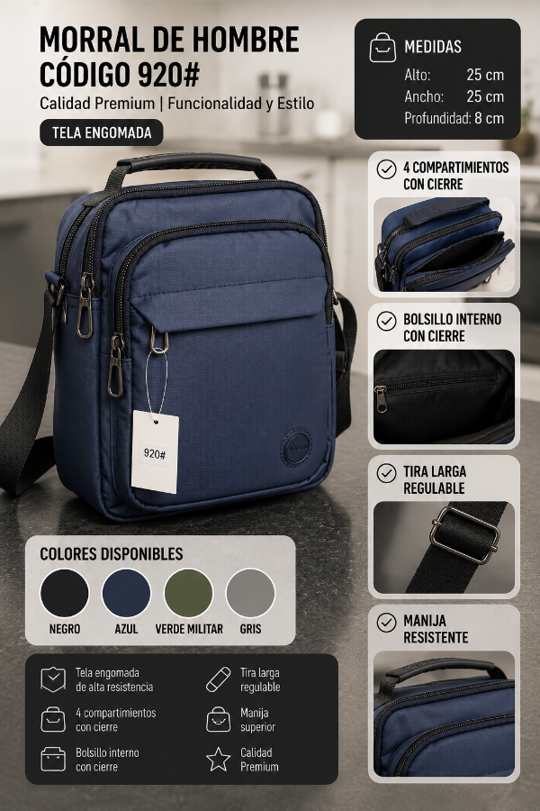 Producto - Morral de hombre - 2