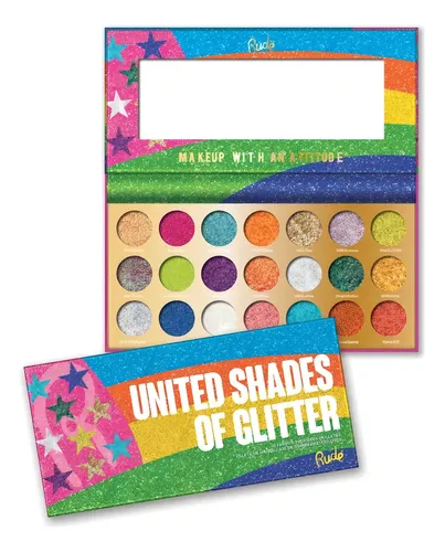 Producto - United Shades of Glitter Rude Cosmetics