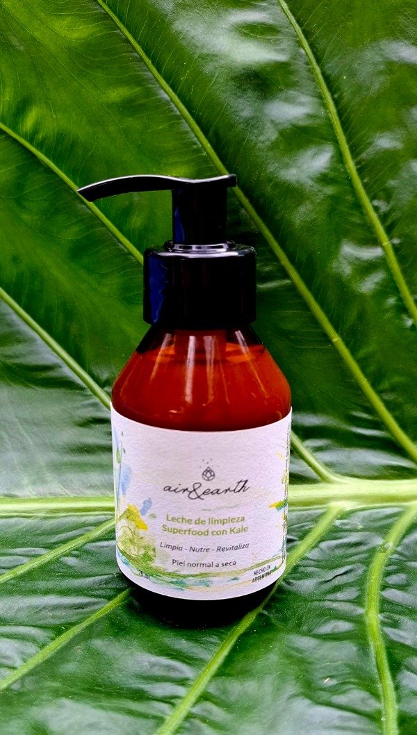 Producto - Leche de limpieza Superfood con Kale- Microbiome Friendly