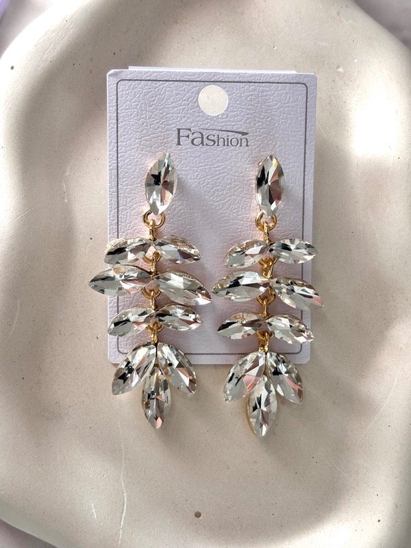 Producto - Aros tissu white gold