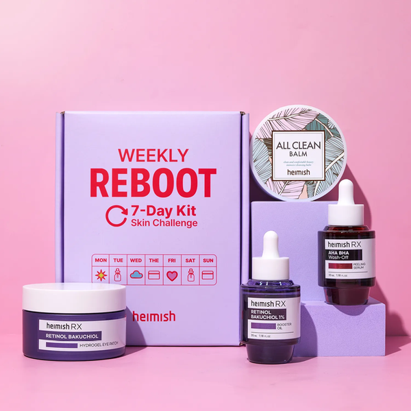 Producto - Kit de 7 días de reinicio semanal: caja de reto de piel