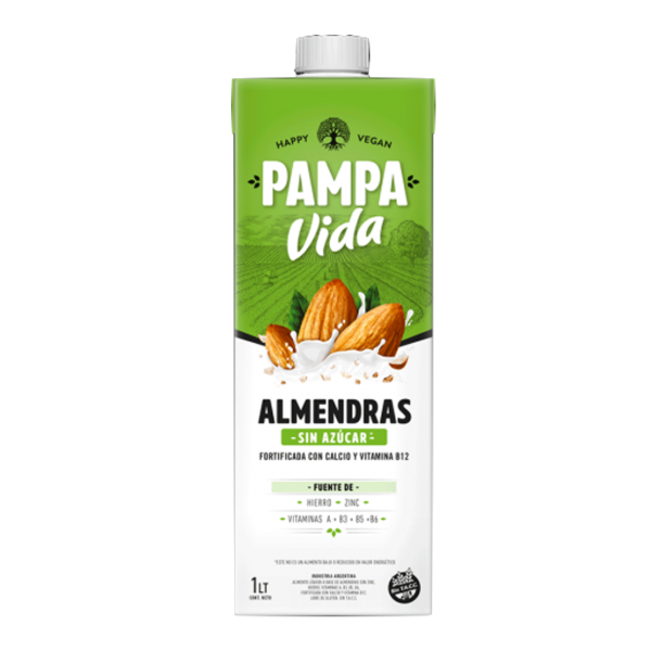 Producto - Leche de almendras 500 ml. Pampa Vida