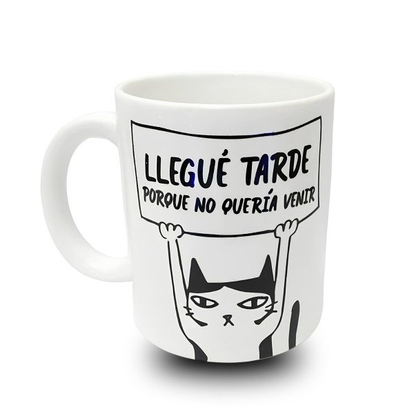 Producto - Taza de Ceramica Oficina - No queria venir -