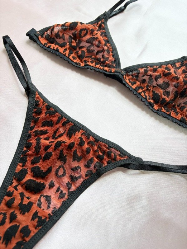 Producto - Tul Canela Animal Print - 2