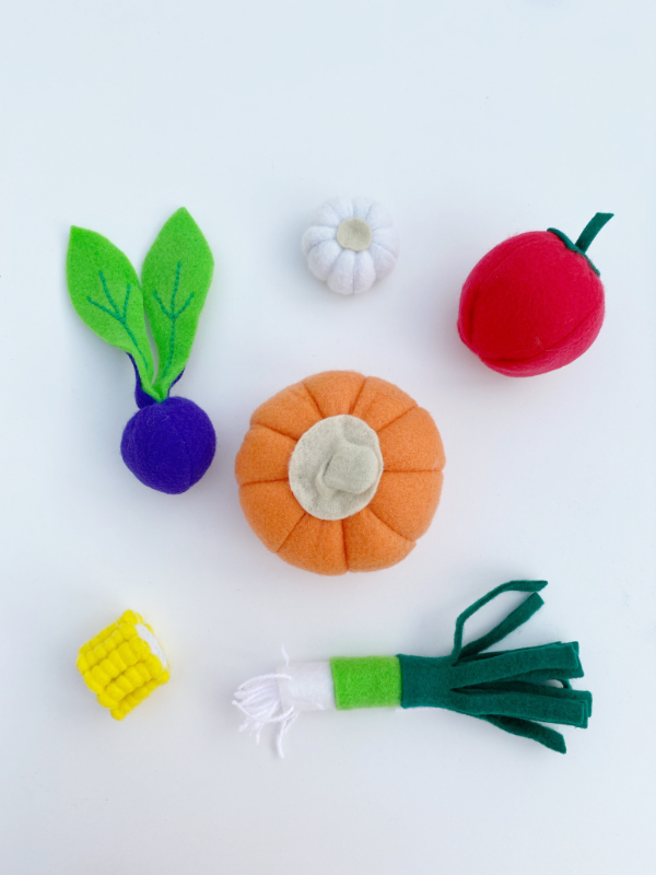 Producto - VERDURAS DE TELA KIT 2