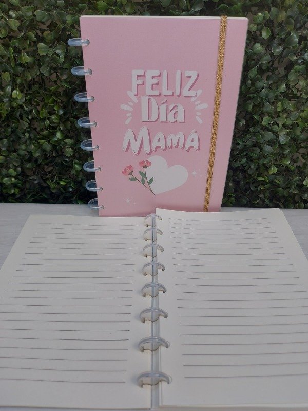 Producto - Cuaderno Inteligente Tapa blanda A5 MAMÁ