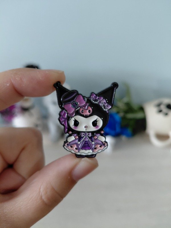 Producto - Pin metalizado - Kuromi #1629