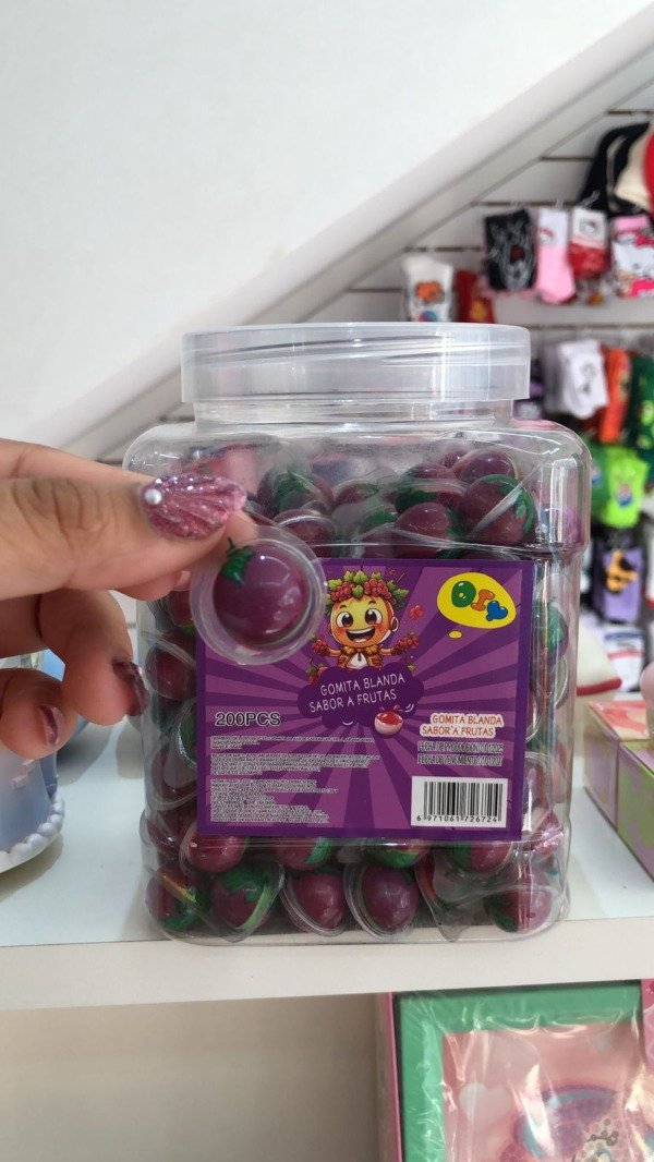 Producto - Gomitas Blandas sabor a frutas