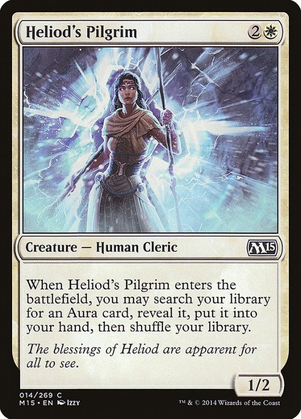Producto - Heliod's Pilgrim  Magic 2015 Core Set