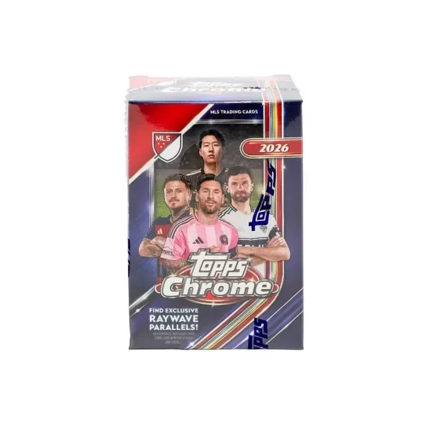 Producto - Cartas Topps Chrome MLS Major League Soccer 2026 Blaster