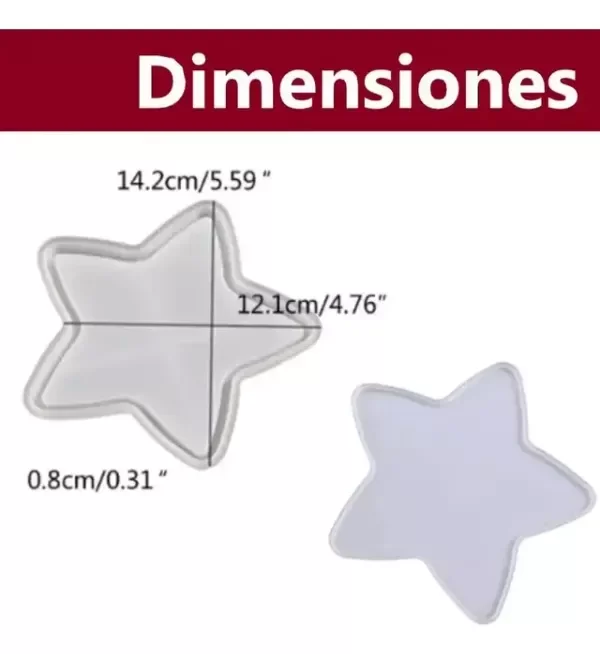 Producto - Bandeja Estrella Shaker - 1