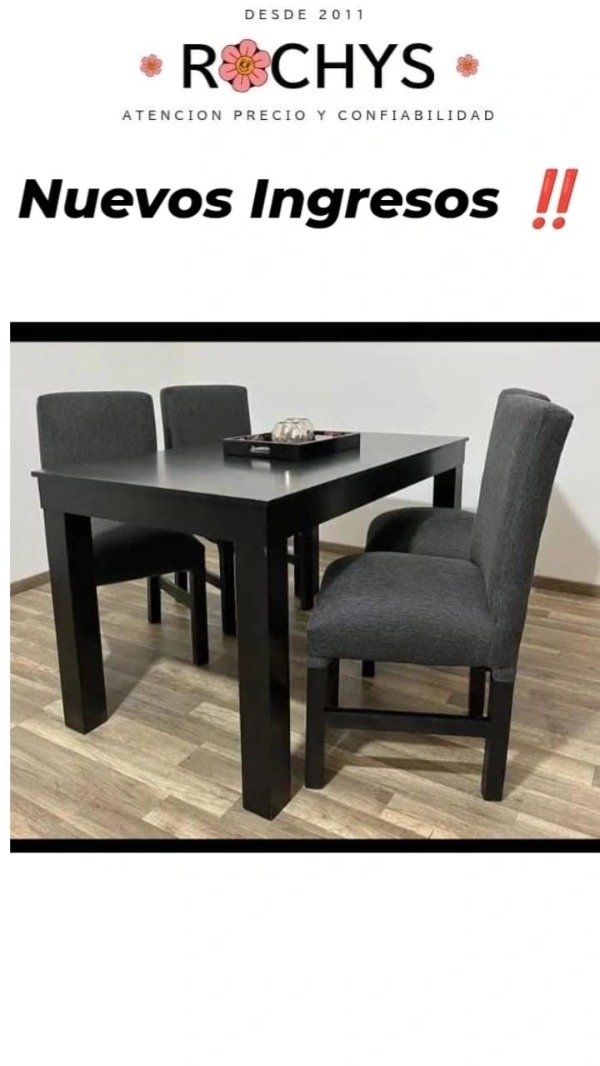 Producto - mesa y sillas nuevas