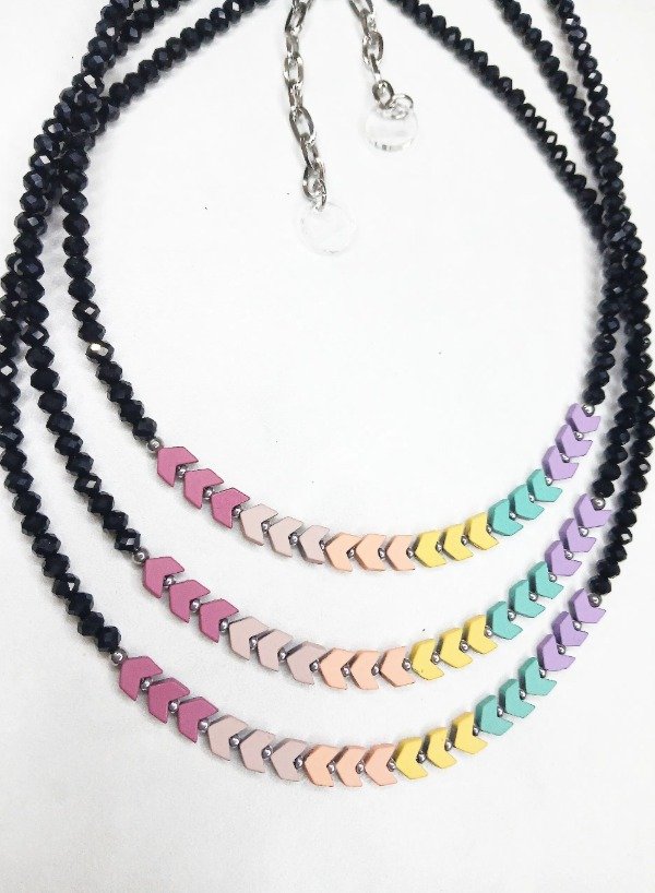 Producto - Collar Hematite Multicolor