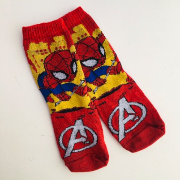 Producto - Media Caña Comic Kids Spiderman (Rojo)