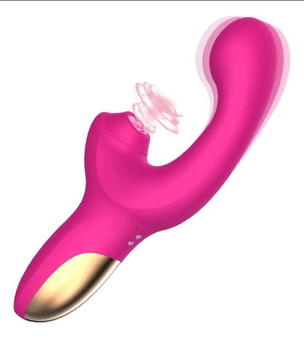 Producto - Succionador de clítoris y vibrador - carga USB