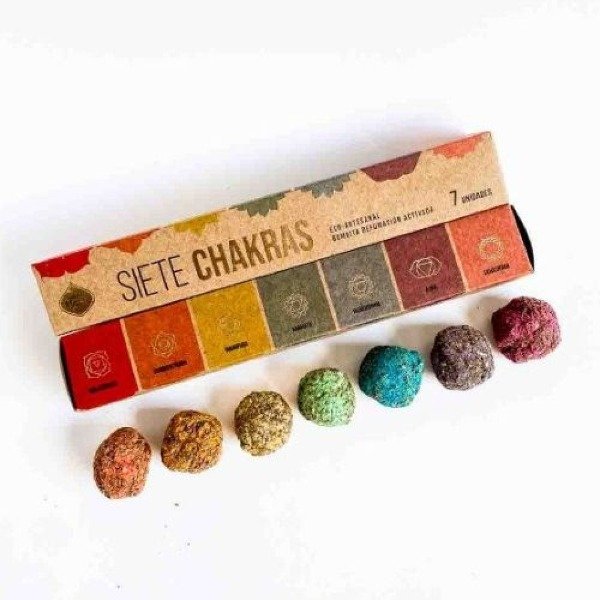 Producto - Bombitas 7 Chakras