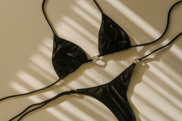 Producto - Bikini triángulo nube con accesorios nube