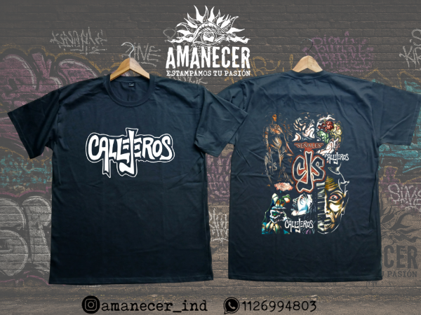 Producto - Remera Callejeros discos
