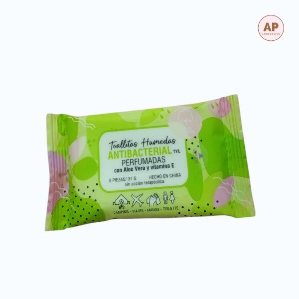 Producto - TOALLITA HUMEDA ANTIBACTERIAL PERFUMADA