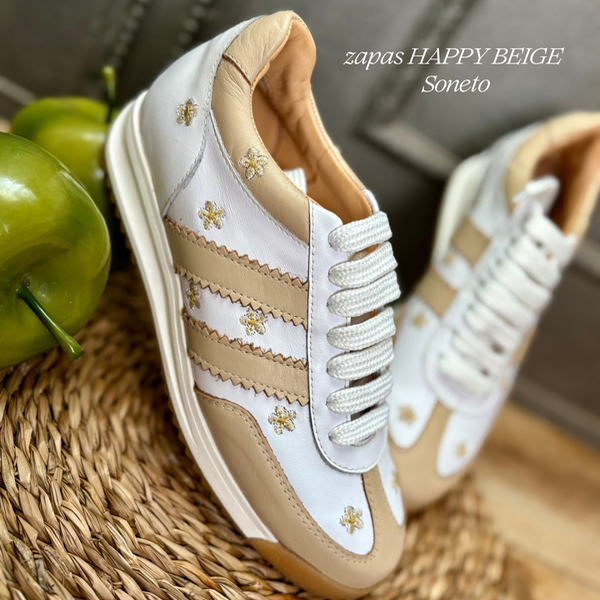 Producto - ZAPATILLAS HAPPY BEIGE