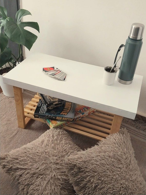 Producto - Mesa Ratona 80x40cm tapa 40cm alto (POR ENCARGUE)