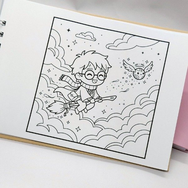 Producto - Hogwarts - Libro para Colorear - 1