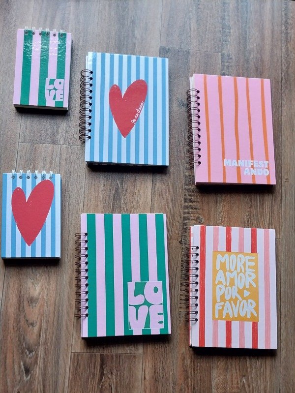 Producto - Cuadernos love