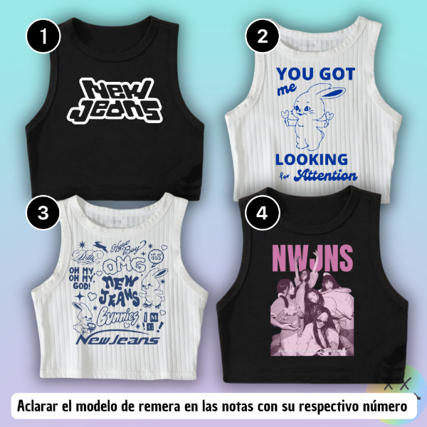 Producto - Musculosas New Jeans #1