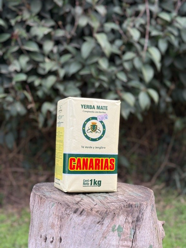 Producto - CANARIAS TE VERDE Y JENGIBRE 1KG