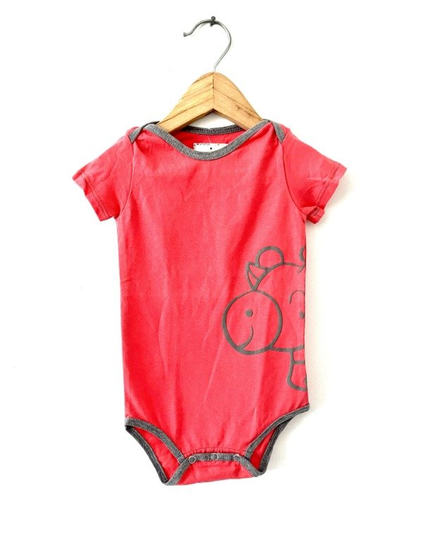 Producto - Body Animalitos - Jirafa - Coral