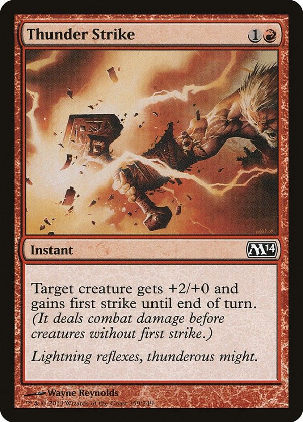 Producto - Thunder Strike  Magic 2014 Core Set