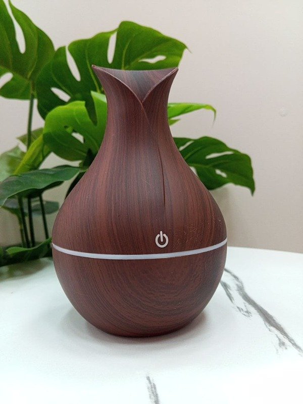 Producto - Humidificador difusor de aroma símil madera