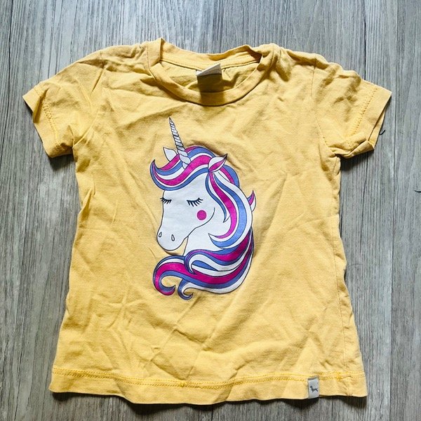 Producto - Remera Unicornio Amarilla 2A