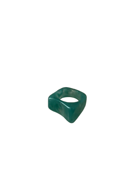 Producto - Anillo Chunky Green