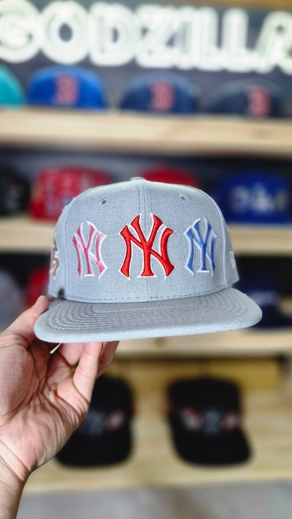 Producto - GORRA NEW YORK CERRADA GRIS G5