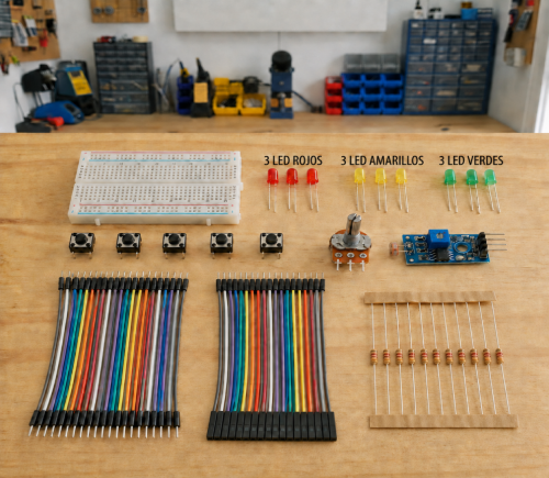 Producto - Kit Electrónica Básica