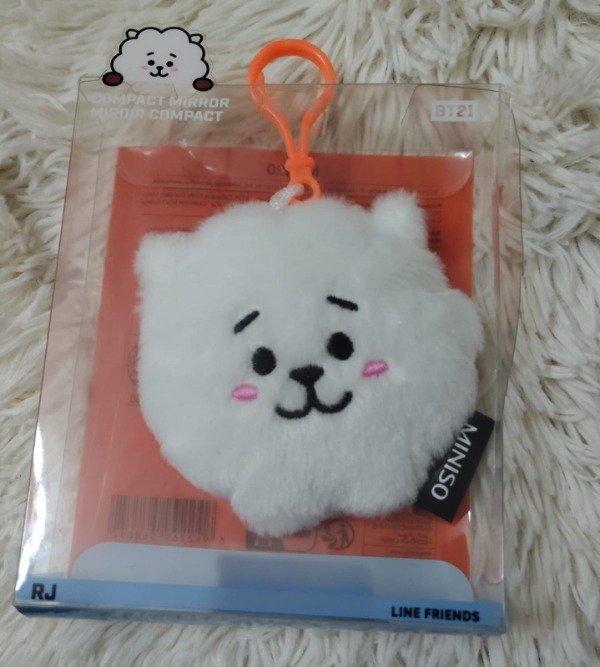 Producto - MINISO FLUFFY COMPACT MIRROR