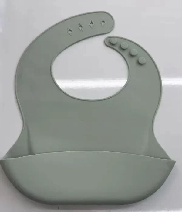 Producto - Babero de silicona - verde!